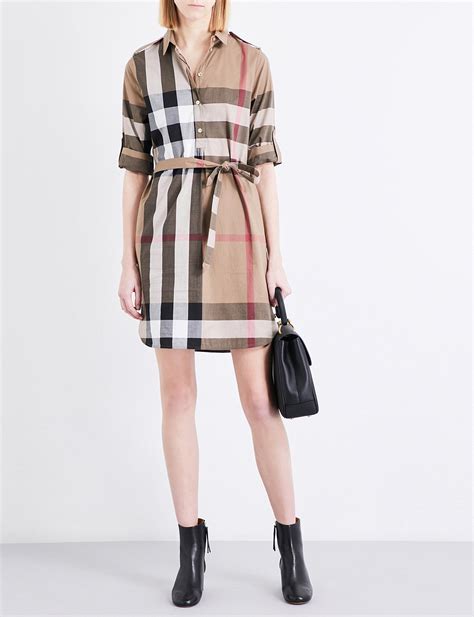 Женские платья Burberry Check 